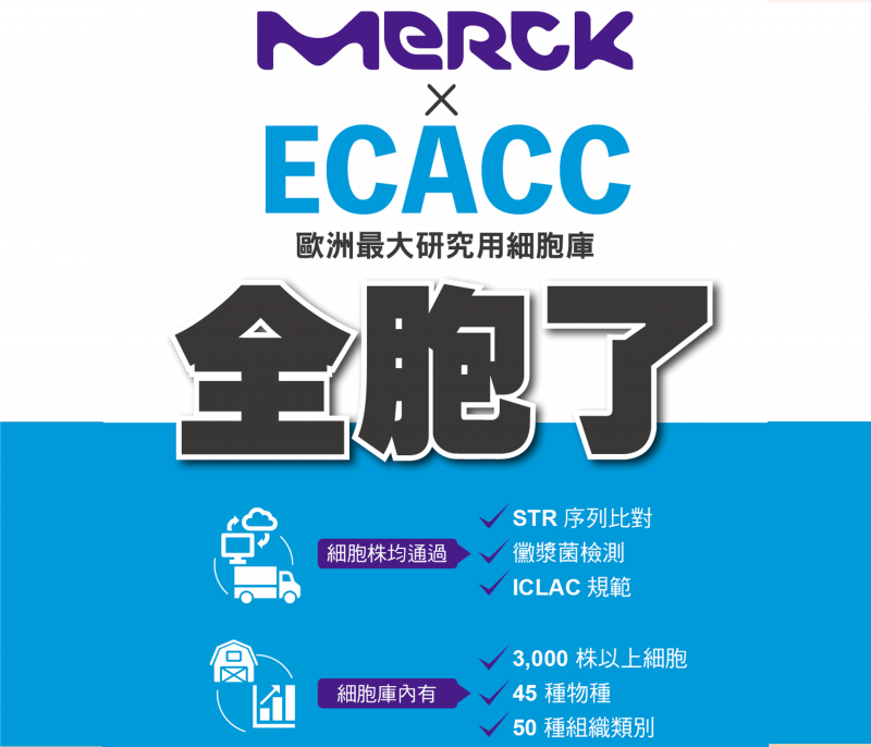Merck ECACC Cell Line 全胞了